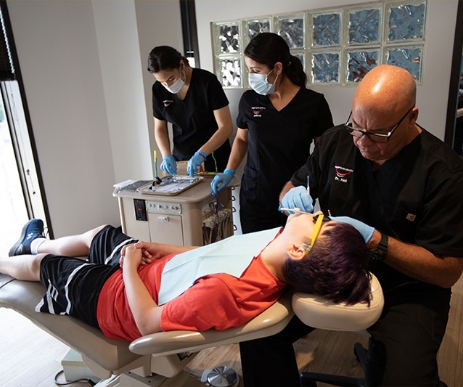 Doctor Hall With Patient